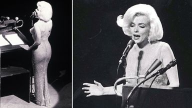 Marilyn Monroe's Happy Birthday dress sold for $4.8m | Ents & Arts News