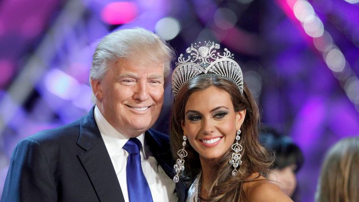 Mr Trump was the owner of the Miss Universe Organization until 2015