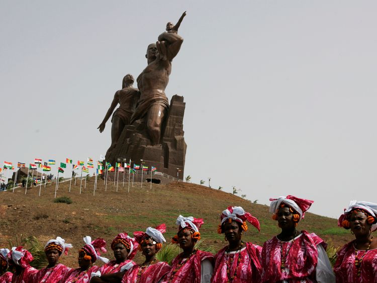 North Korea banned from exporting statues after nuclear test