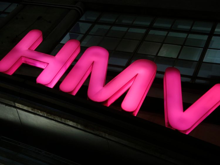 The attack happened at an HMV store in Leeds (library picture)