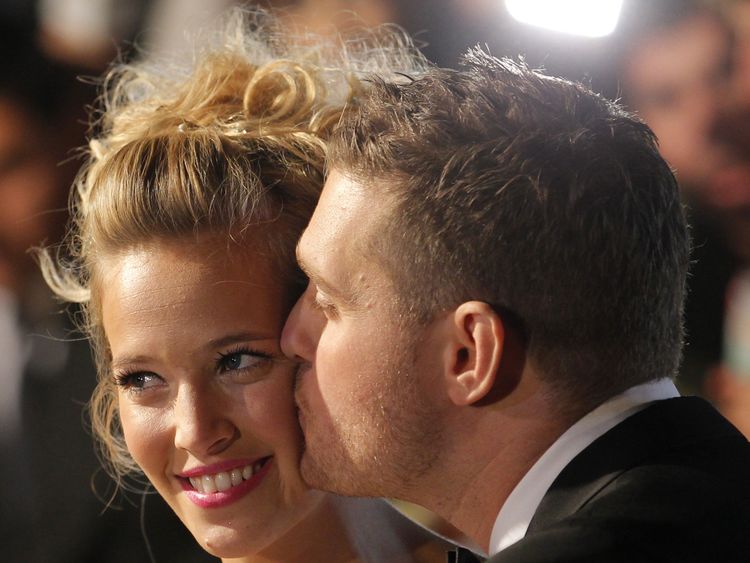 Michael Buble and Luisana Lopilato married in 2011