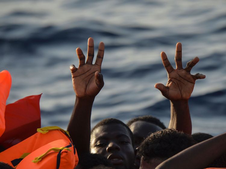 Coastguards and aid agencies have rescued thousands of migrants this year