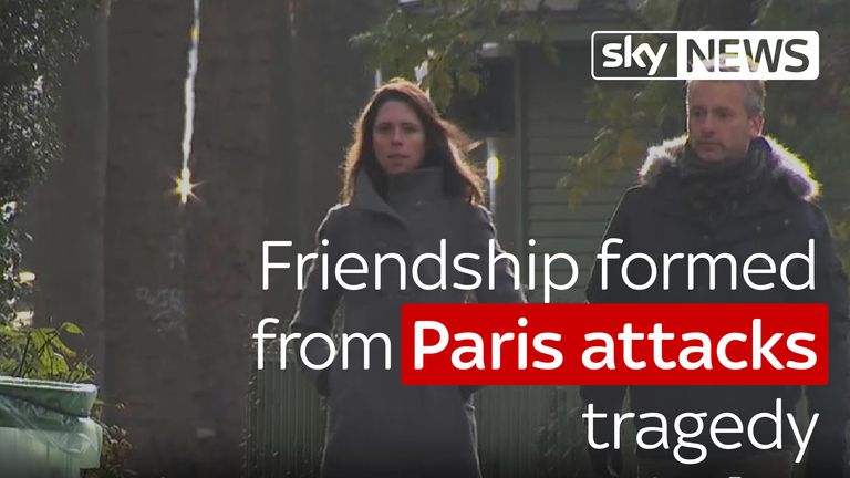 Paris attack survivors speak of their bond through trauma.