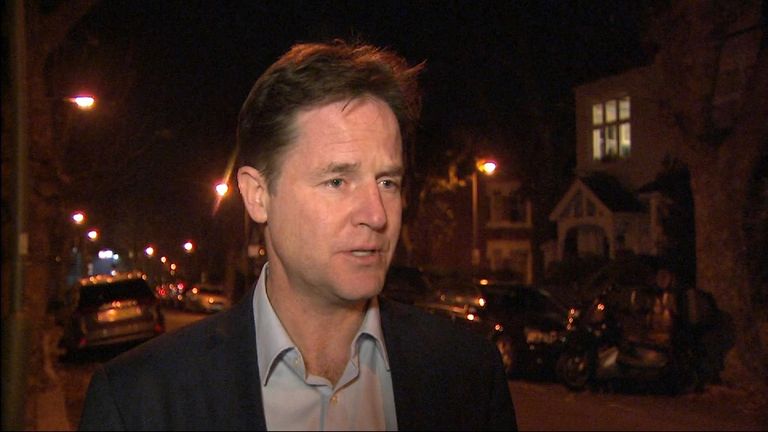 Nick Clegg talks about Boris Johnson and Brexit