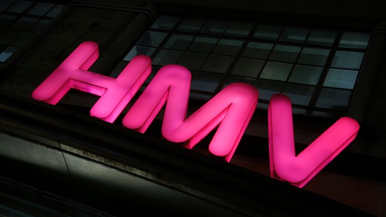 The attack happened at an HMV store in Leeds (library picture)