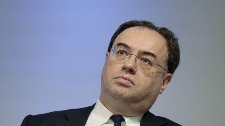 Andrew Bailey is chief executive of the Financial Conduct Authority