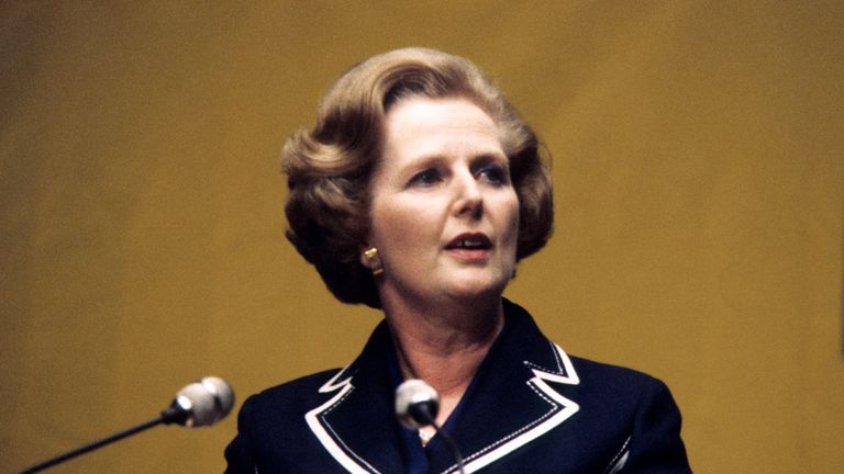 Margaret Thatcher pictured in 1979