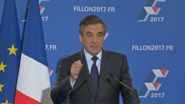 François Fillon will Republican nomination for president in France.