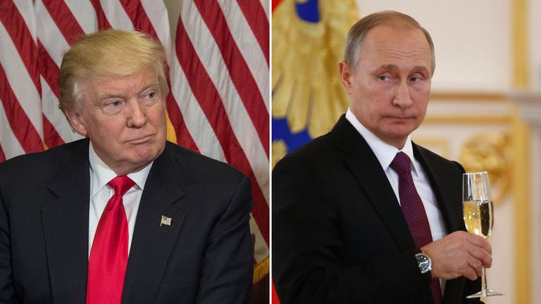 Donald Trump and Vladimir Putin have spoken on the phone