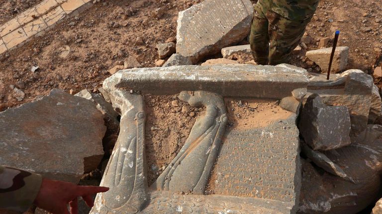 Iraqi forces discover devastating scale of destruction by IS in Nimrud ...