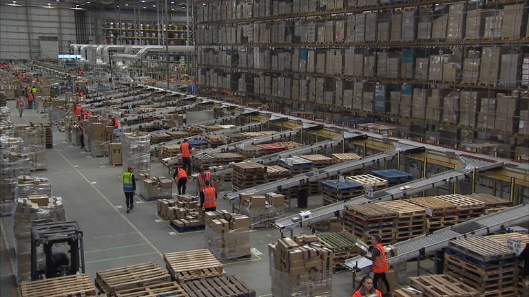 Amazon has two new fulfilment centres in the UK