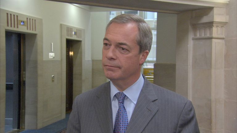 Nigel Farage says he can help forge relationships with Donald Trump