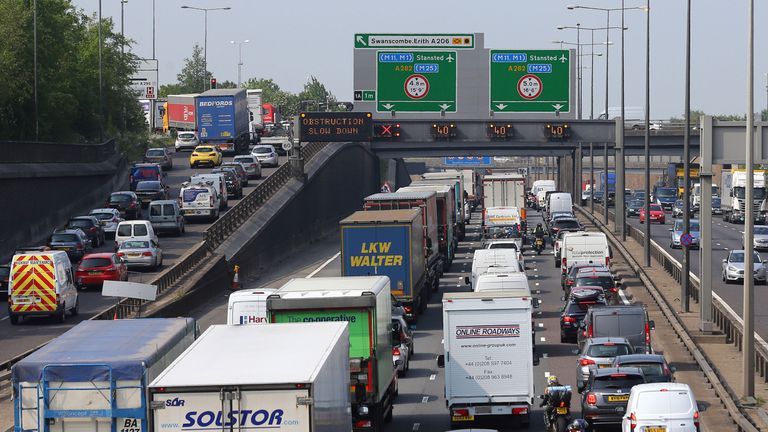 The Government last week promised to put £220m towards tackling congestion 
