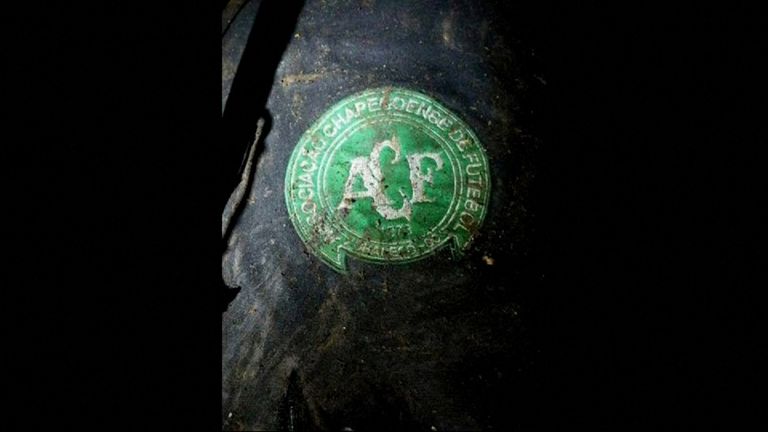 The plane had been chartered by the Chapecoense club