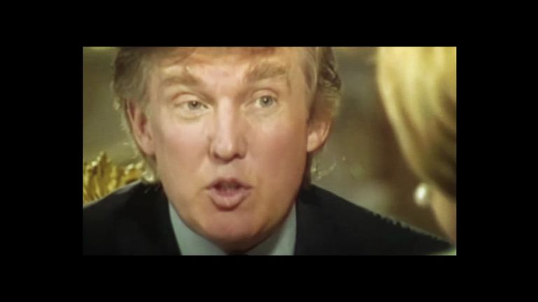 Clinton campaign advert highlighting Donald Trump&#39;s attitude to women