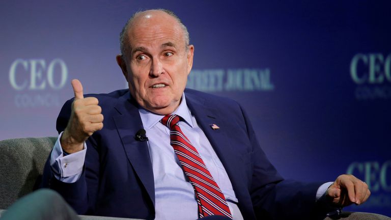 Rudy Giuliani is being tipped to be the US Secretary of State under Donald Trump