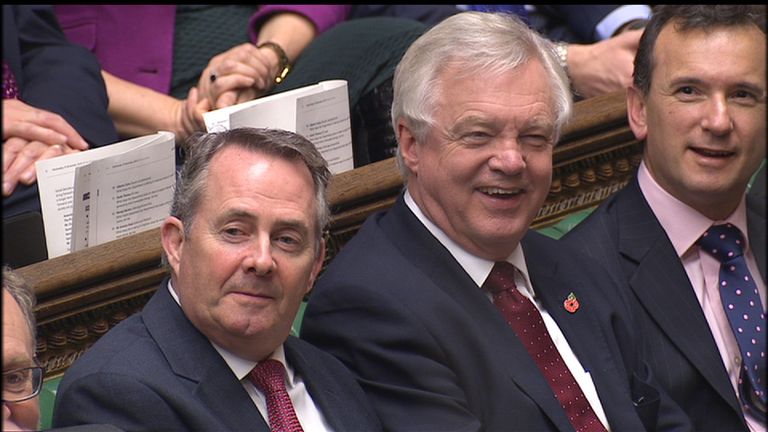 Liam Fox and David Davis