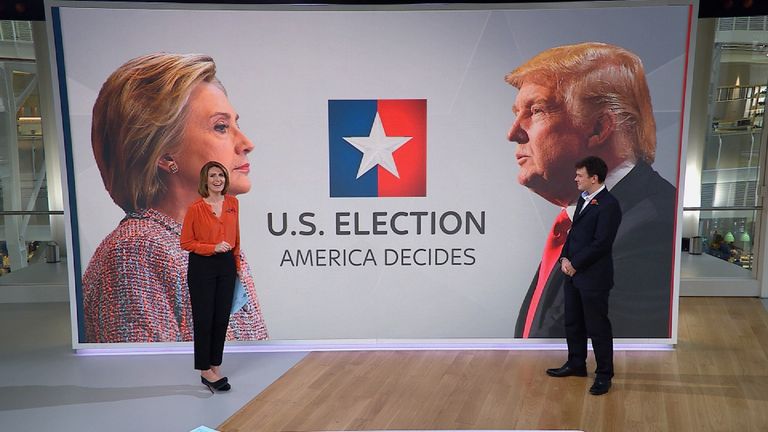 A look at the US presidential polls