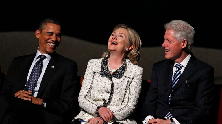 Mrs Clinton lost out to Barack Obama in 2008, but served as US Secretary of State for four years