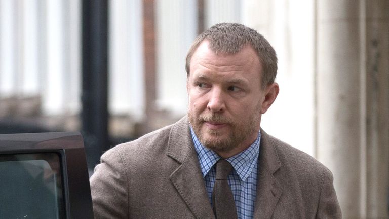 Director Guy Ritchie is currently envolved in a custody battle for Rocco