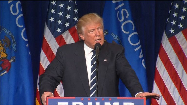 Donald Trump has urged people who have already voted for Hillary Clinton to recast their ballot.