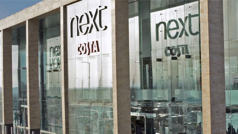 Next says it saw a pick-up in sales in October
