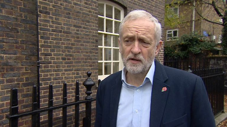 screen grab Jeremy Corbyn