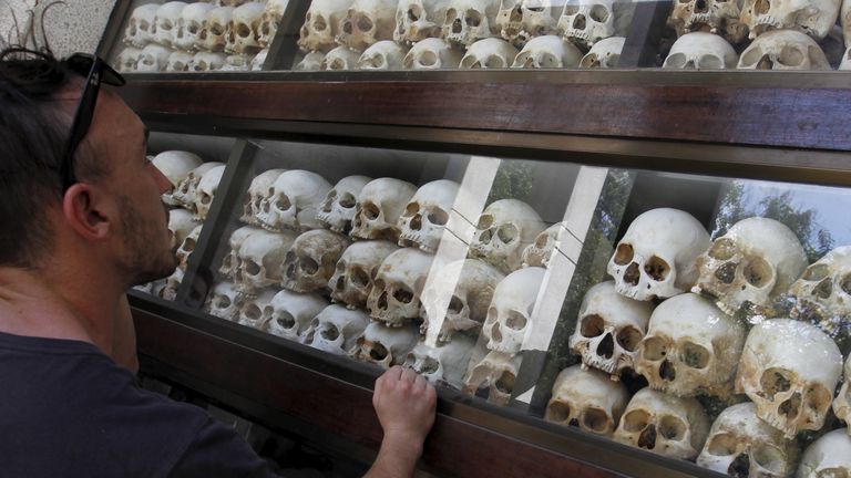 Up to two million people were killed under Pol Pot's regime