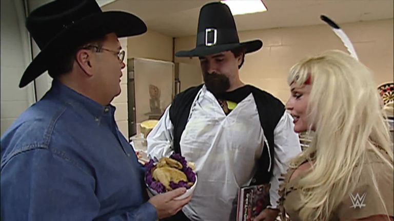 WWE: Thanksgiving food fights | Video | Watch TV Show ...