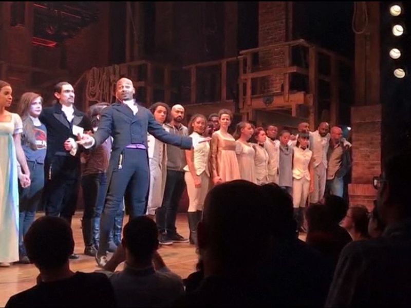 Hamilton musical mike on sale pence