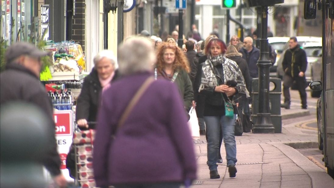 Sleaford town centre 