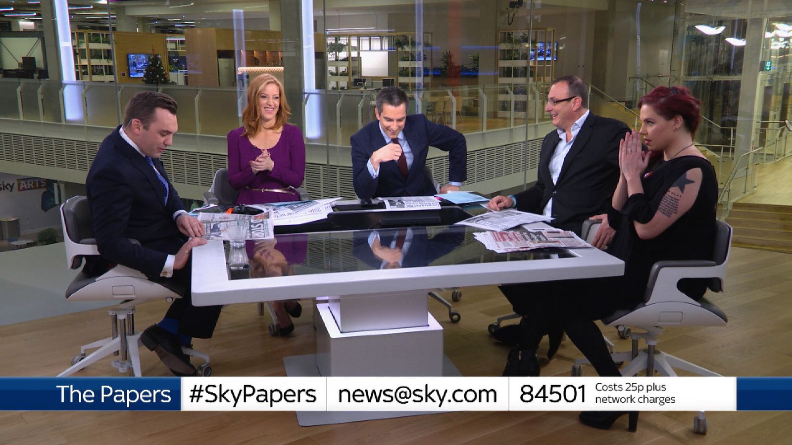 Sunday newspapers front pages image