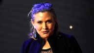 Carrie Fisher had been in the UK on a book tour