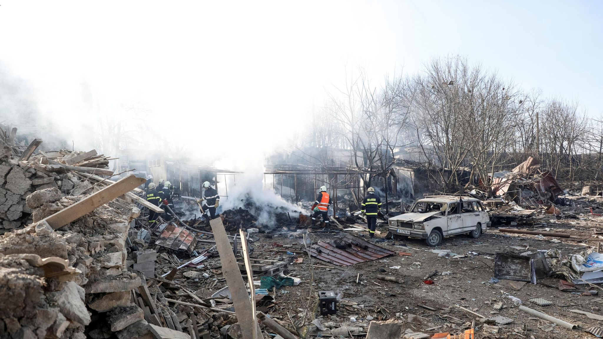 Bulgaria cargo train explosion leaves five dead and 25 injured | World ...