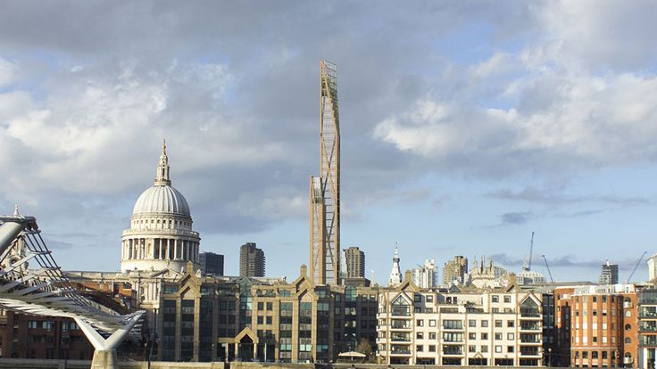 How the Oakwood skyscraper in the City would look