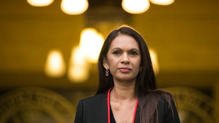 Businesswoman Gina Miller arrives at the Supreme Court for the final day of a four-day hearing