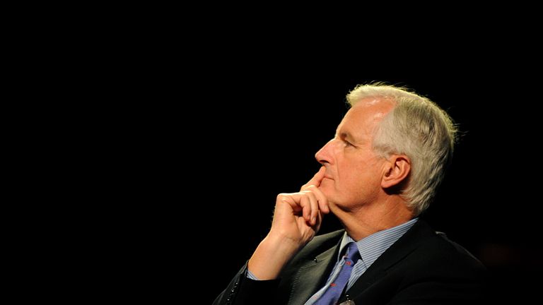 Michel Barnier, the EU Commission&#39;s chief negotiator
