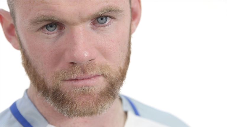 Wayne Rooney is in an advertising campaign about how football is dealing with abuse of children