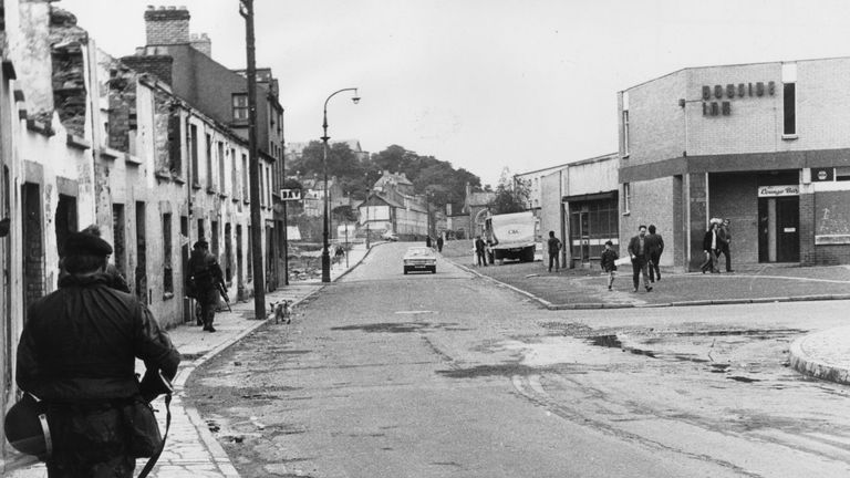 Soldiers in Bogside