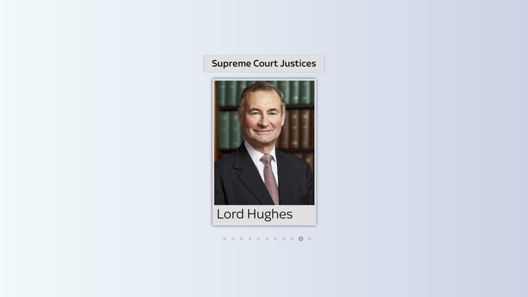 Supreme Court Judge Lord Hughes