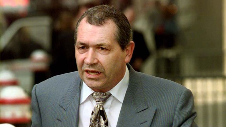 John 'Goldfinger' Palmer was shot dead in his garden on June 24 last year