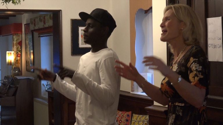 Ingrid has housed refugees in her home for many years