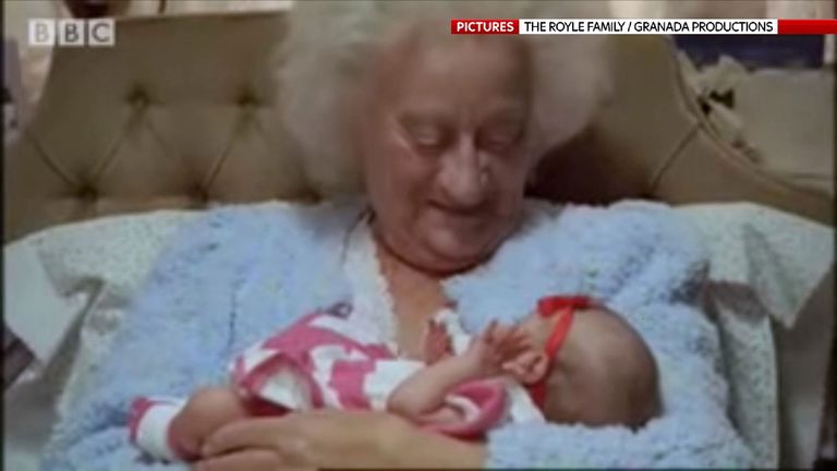 Liz Smith as Nana in The Royle Family
