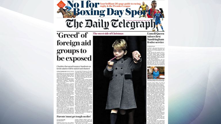 Charities and contractors that profit from foreign aid and spend taxpayers' money on exorbitant salaries will be named and shamed, the Daily Telegraph says