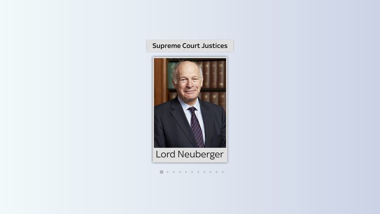Supreme Court Judge Lord Neuberger
