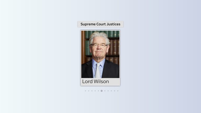 Supreme Court Judge Lord Wilson