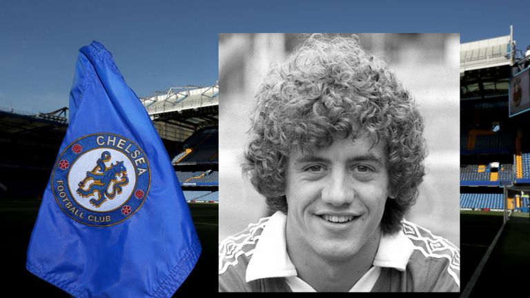 Gary Johnson at Chelsea in 1979