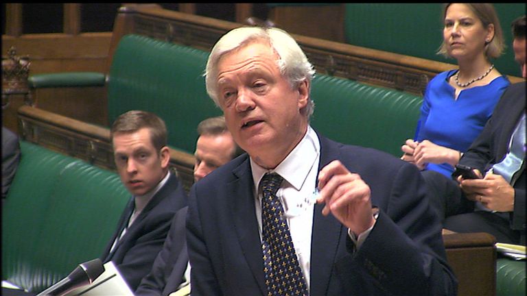 David Davis says the UK might consider paying for single market access