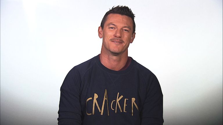 Luke Evans football