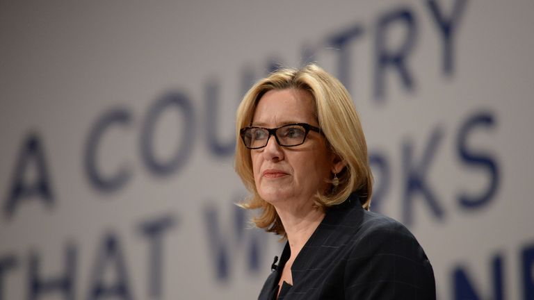 Home Secretary Amber Rudd